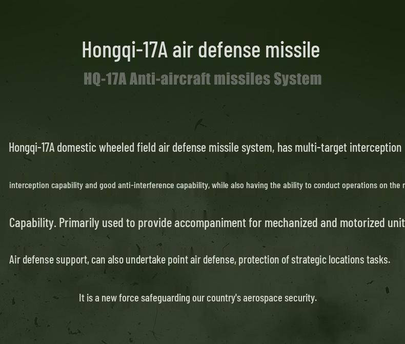 Senbao Hongqi 17 Air Defense Missile Model: Military Educational Toy for Boys