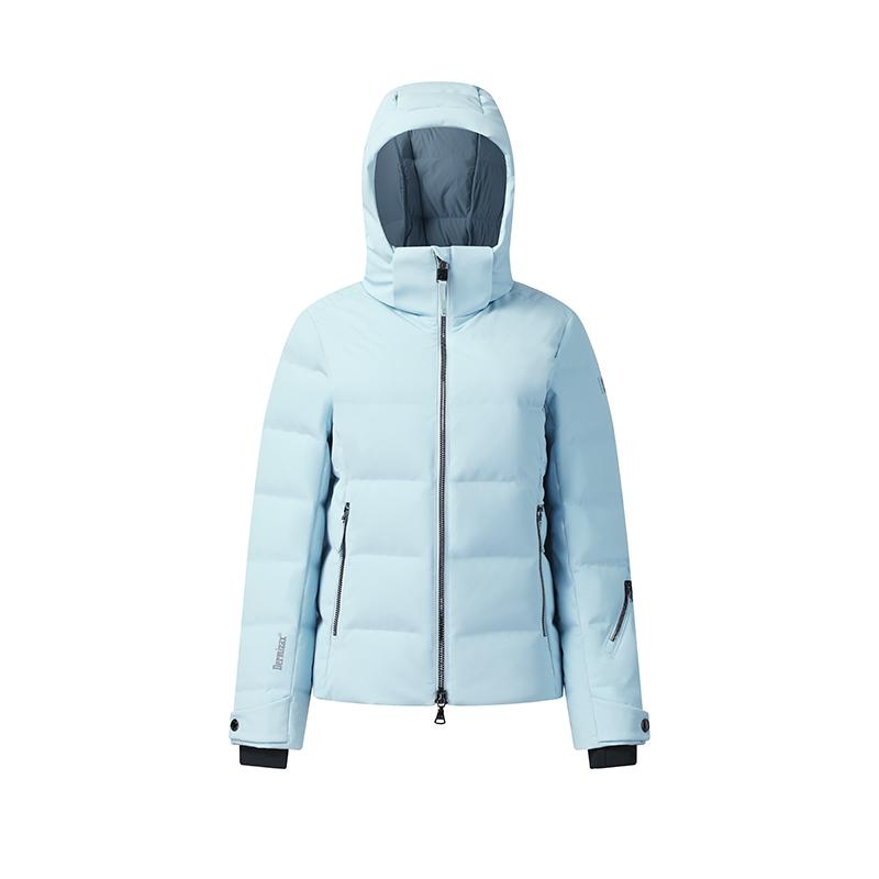 FILA Ski Series Fashionable Personality Dopamine Cool Ski Sports Goose Down Warm Protective Multi-Pocket Hooded Down Jacket A11W546904FLB
