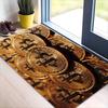 Funny Species Welcome Non-Slip Floor Mat Washable Decorative Area Rug for Entrance Kitchen Office Laundry Room Bathroom