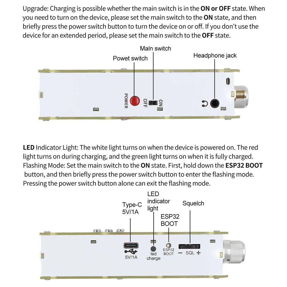 Upgraded Version DP-666 TEF6686 Pocket Radio Receiver FM AM Short Wave DSP Radio with LCD Display Pocket Receiver DSP Receiver