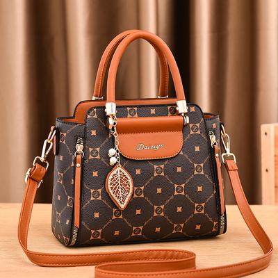 Fashion Printed Ladies Bags Leather Women's Handbag Women's Designer Large Capacity Tote Bag Women's Shoulder Crossbody Mom Bag