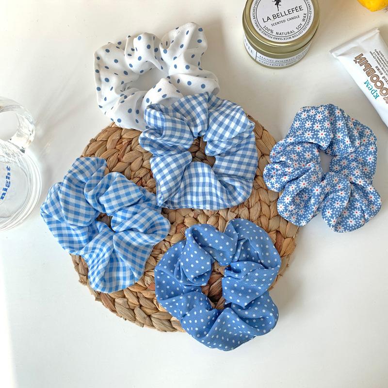 2PCS Hair Accessories For Girls Hair Scrunchies Hair Bands Scrunchy Hair Ties Ropes Ponytail Holder for Women or Girls