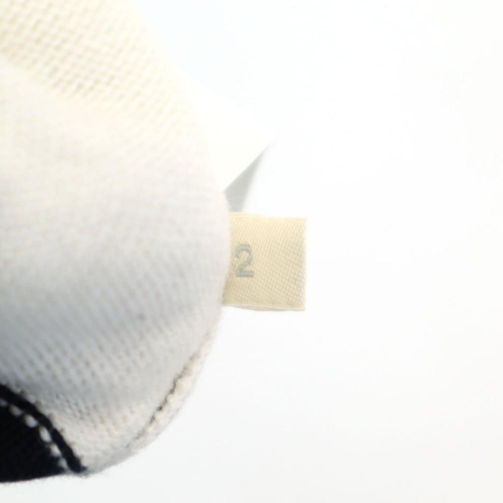 UNTITLED Check No Sleeve Knee-length Dress 2 White System Knit Women Used