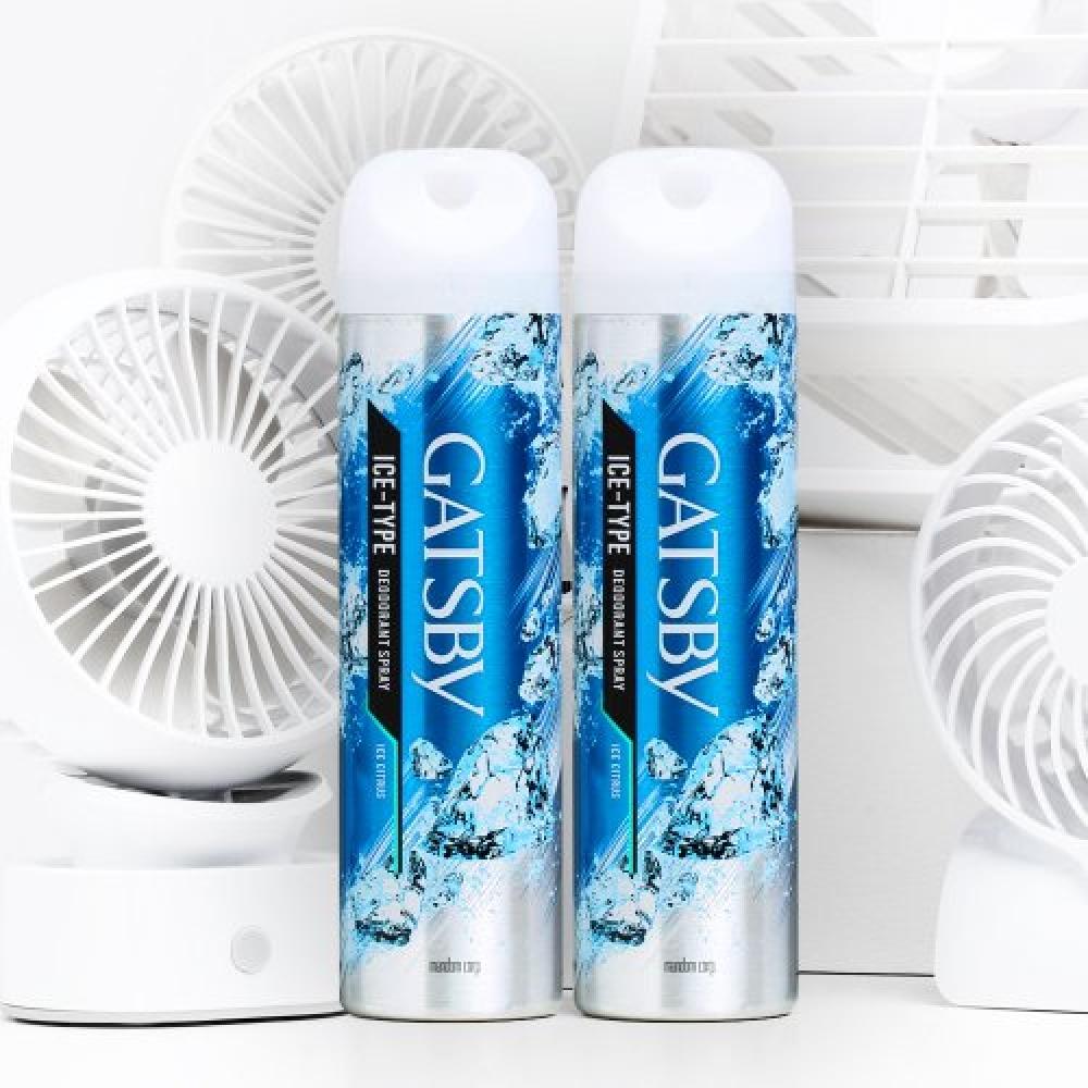 

Gatsby Ice Type Deodorant Spray Iced Citrus 216ml+216ml NONE