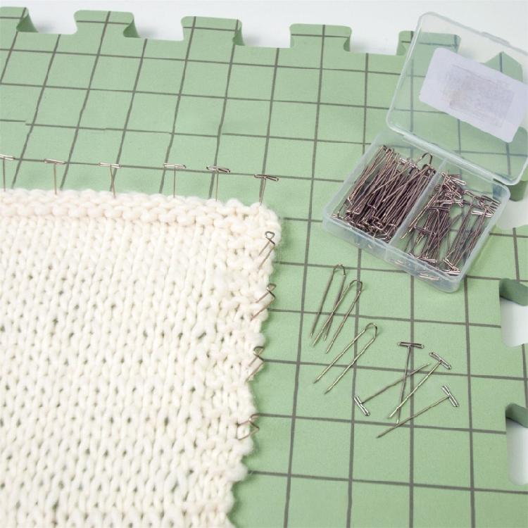 Stainless Steel T-Pins Needle Wigs Sewing Pins for Holding Wigs Hair Extender Wigs