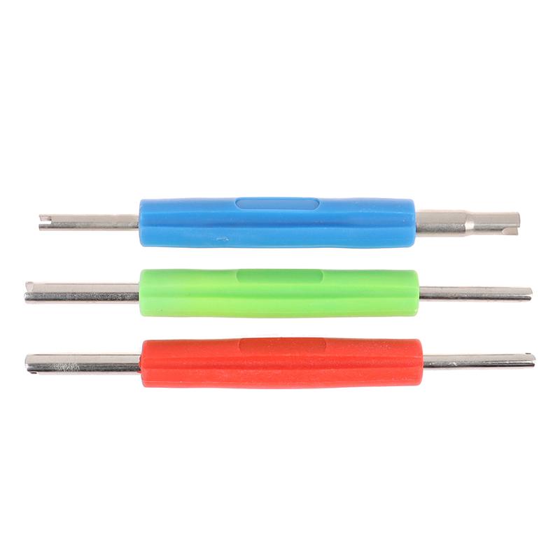 2 Wege Hand Schraubenschlüssel Reifen Reifen Ventilschaft Kern Ausbau Schlüsselwerkzeug A/C und Auto