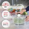 OXO Salad Straight Serves Suitable for Single Person x x 12 Dishwasher Safe Spinner, Type, 2-3 People, Use, 20.5 20.5 cm, (Basket Only)