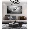 Home Decor Modular Poster Framed For Living Room Canvas Hd Prints Pictures 1 Pcs Wall Black Love Kiss Abstract Artwork Painting