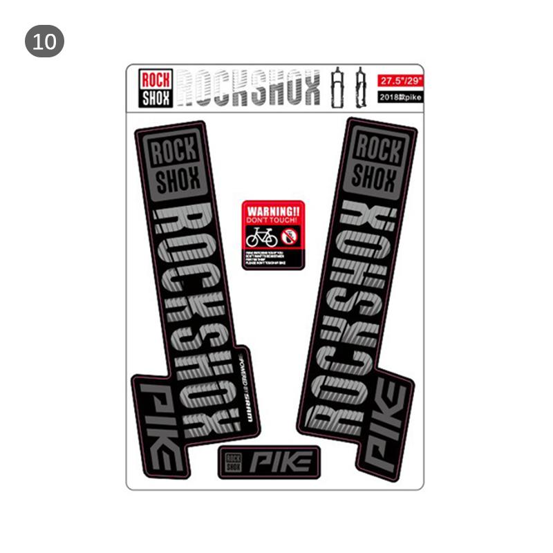 Rock Shox SID Front Fork Sticker Road Bike Race Accessories Decals NEW