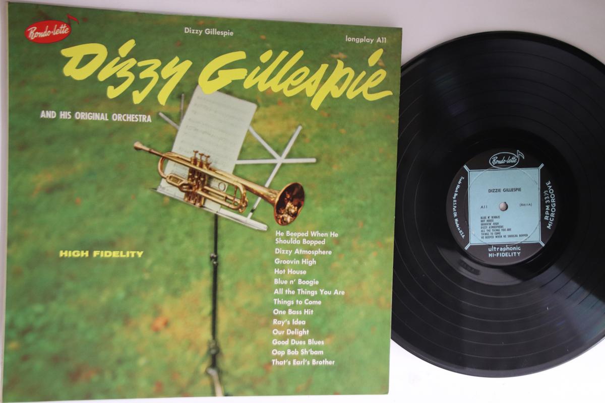

LP Record DIZZIE GILLESPIE - Dizzie Gillespie A11 RONDO LETTE US Jazz Used