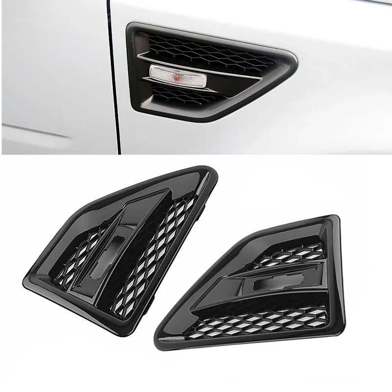 1Pair Car Side Spoiler Outflow Vent Cover for Land Rover Freelander2 LR2 2006-2014