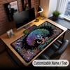 Tree of Life Theme Custom Mouse Pad Personalized With Name Text Customized Desk Mat For Office Home Decor