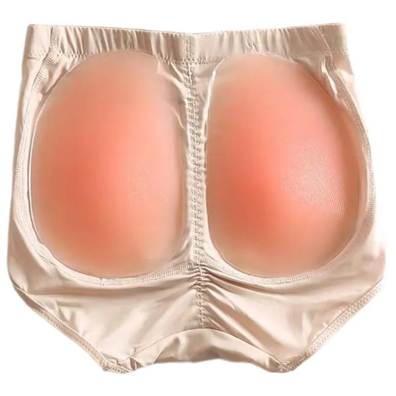 Womens False Buttock Briefs with Removable Silicone Pads Butt Lifter Padded Panties Hip Enhancer Underwear Shapewear