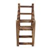 Wine Rack Pine Wood Wine Bottle Storage Shelf Display Organizer Decor for Countertop Home 4 Layer