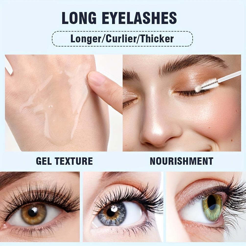 Lush Lashes Vippevækstvæske - Naturlig Nærende Mascara til Tykkere, Længere og Mere Buede Vipper