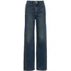 ONLY Women's 2025 Fall Vintage Washed High-Waist Straight-Leg Jeans