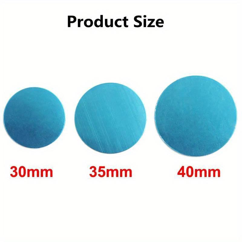 20pcs Universal Mount Metal Plate with Adhesive Magnetic Mount Car Holder Replacement Metal Plate Kit Magnet Mobile Phone Stand