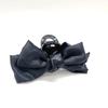 Big Ribbon Hair Clip Updo Half-up Hairpin Black