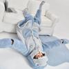 TOWYYO Shark Pajama Funny Open Cold Weather Loungewear for and and Size L Set, Unisex, Tail, Gloves, Hooded, Front, Fluffy, Warm, Loungewear, Spring,