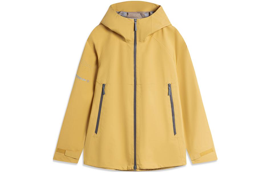 Li Ning Waterproof And Windproof To Keep Warm Windbreaker Jacket Men s Ochre ACFU005-5 3XL