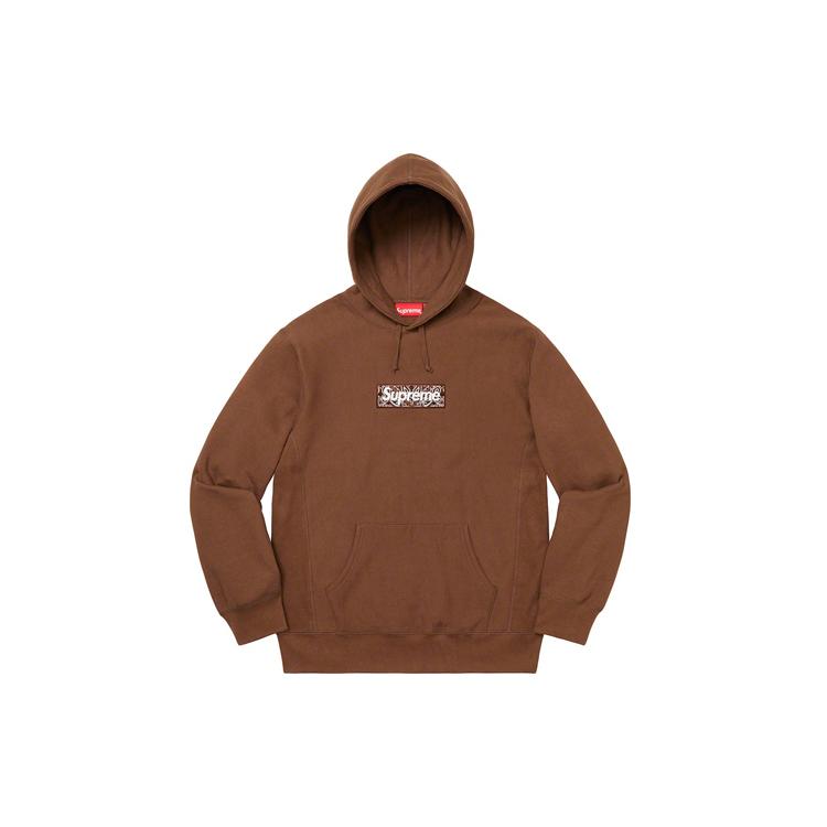 Supreme Bandana Box Logo Hooded Sweatshirt