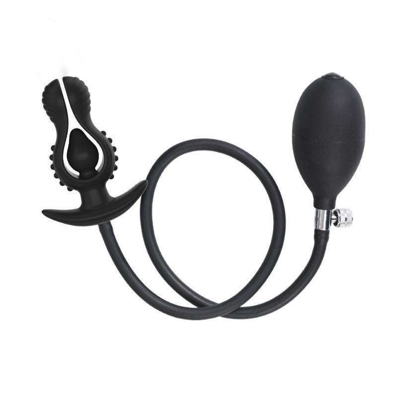 Prostate Massager Stimulate Masturbators Butt Anal Sex Toy For Women Men Expand Inflatable Butt Plug Anal Plug Expansion Dilator