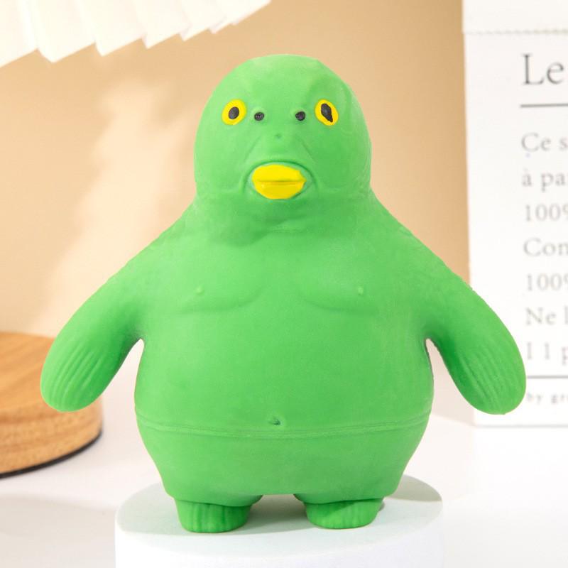 Viral TikTok Gorilla Stress-Relief Toy: Slow Rebound & Satisfying Squeeze