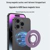 Liquid Silicone Magnetic Finger Ring Holder for Apple 12-16 Phones - Magnetic Suction Bracket for Lazy Grip