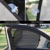Auto Sonnenschutz Abdeckung für Windschutzscheibe Faltbare Sonnenschirm Regenschirm Blockiert UV Strahlen Sonnenblende Schutz Sonnenschirm Halten Fahrzeug Cool