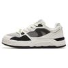 Light Breeze Slip Resistant Abrasion Resistant Low Top Skateboard Shoes Men's White Black 112428054-4