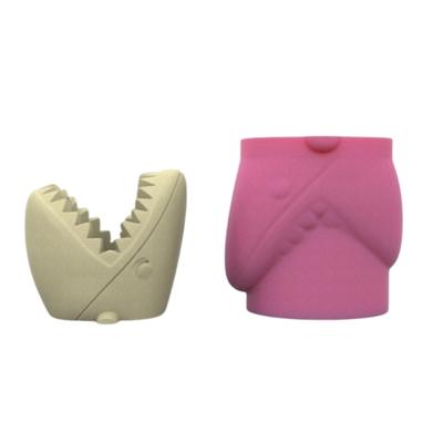 Stampo per Fioriera Flessibile in Silicone a Forma di Squalo Stampo Artigianale in Silicone a Forma di Squalo Stampo per Fioriera Flessibile in Silicone per Appassionati d'Arte
