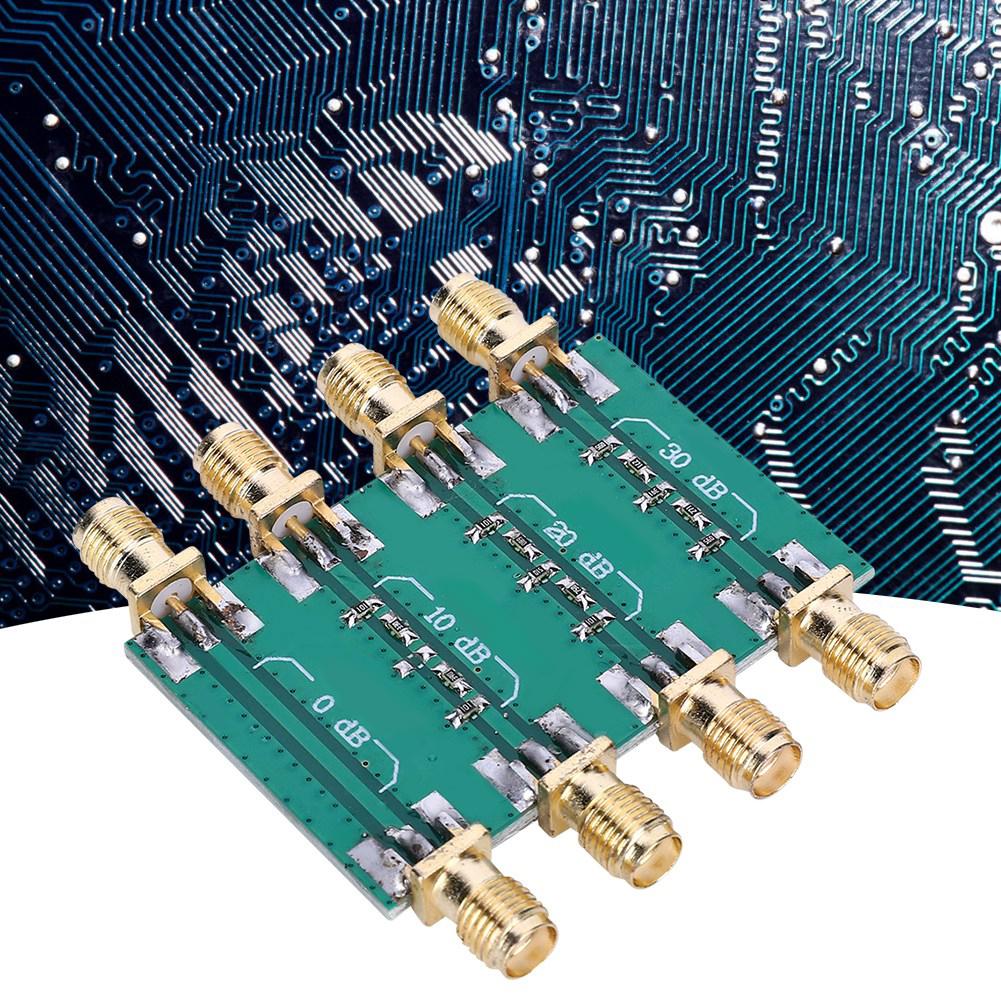DC 4.0GHz RF Fixed Attenuator SMA Double Female Head Radio Frequency Fixed Attenuator Module Board