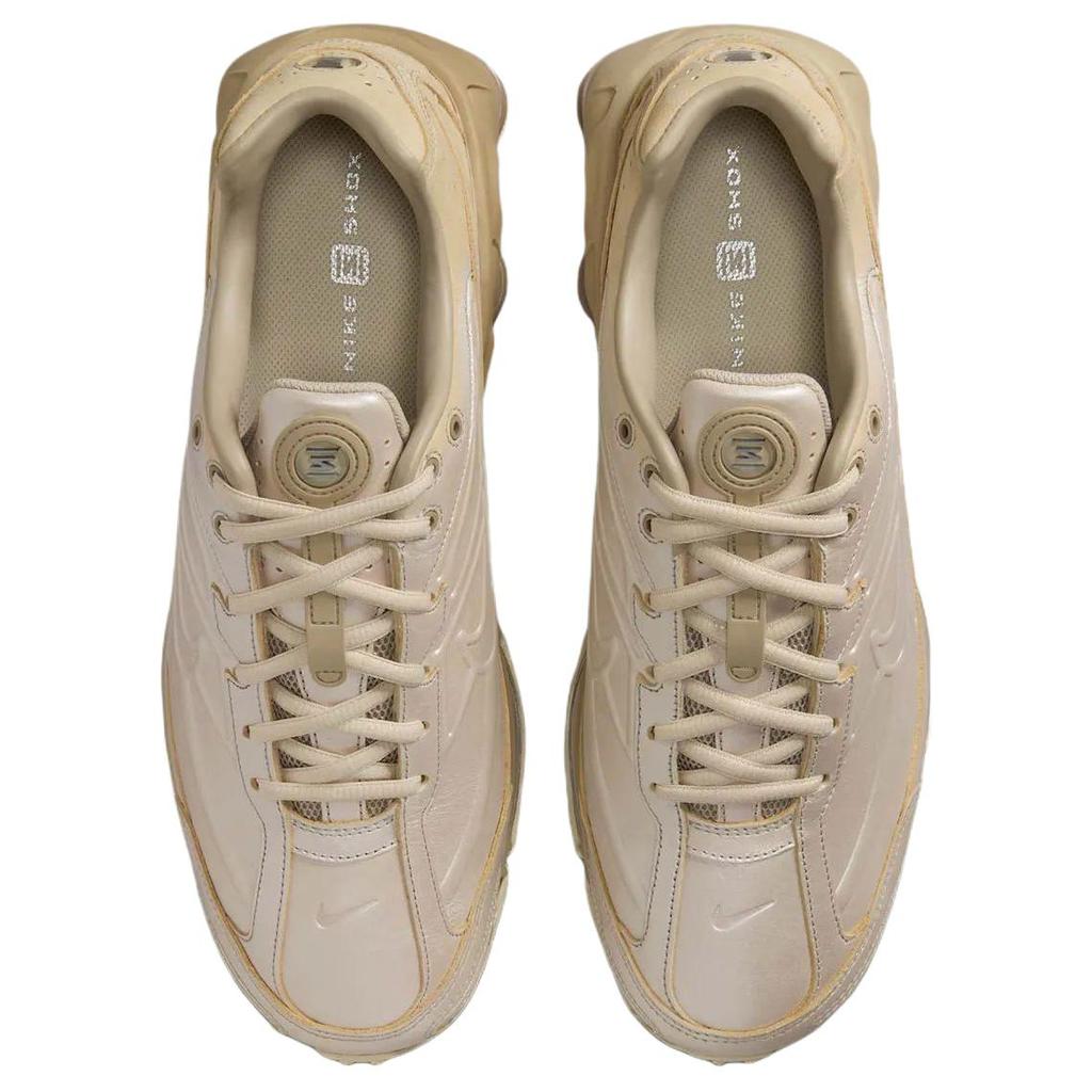 Nike Shox Ride 2 Abrasion Resistant Low Top Running Shoes Men's Silver Brown Sneakers IH3653-095