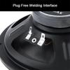 4/5/6 Zoll Autolautsprecher 2-Wege Fahrzeugtür Auto Audio Musik Stereo Subwoofer Breitbandfrequenz Automobil Koaxiallautsprecher 1 Stück