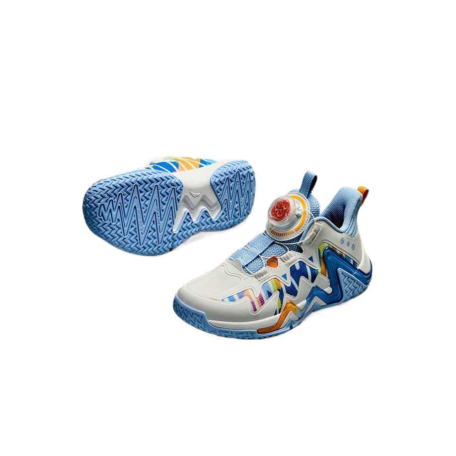 Anta Kids Reverse Scale Series Comfortable Fashion Casual Versatile Non-Slip Shock Absorbing Wear-Resistant Basketball Shoes Kids Sneakers 312439955-2