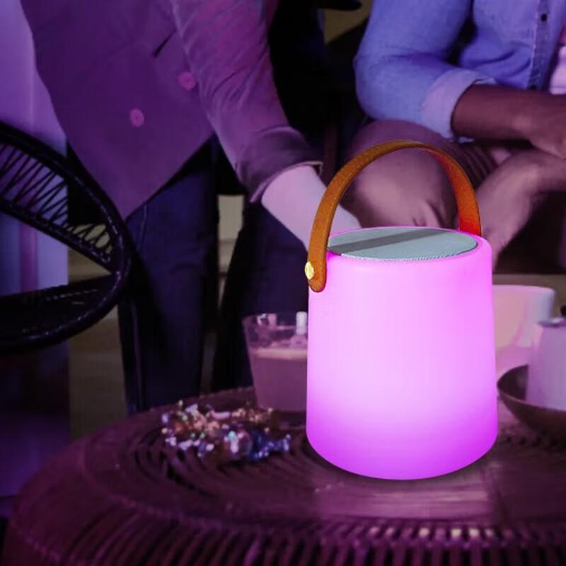 Pailide Portable Outdoor Bluetooth Speaker with RGB Light