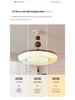 French Retro Cream Ceiling Light - Full Spectrum Eye Protection Chandelier for Bedroom or Study.