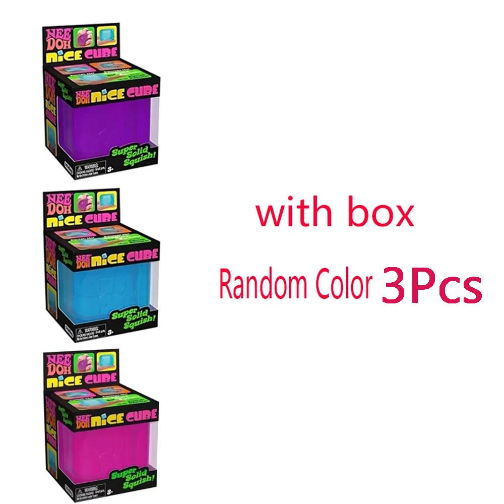 @Hot In Stock Squishy Schylling Needoh Nice Cube Sensory Toy Anti-Stress Stress Relief Jigsaw Pressure Relief Souvenir for Kids