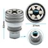 Adjustable magic socket multifunctional hexagonal socket ratchet wrench hand drill screw tightening tool accessory set