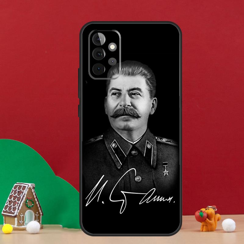 Stalin Soviet Union Case For Samsung Galaxy A56 A33 A13 A36 A23 A52 A32 A12 A54 A34 A14 A16 A53 A15 A35 A55 A17