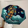 1pc Astronaut, Space Exploration Automatic Open/Close Umbrella, Folding Compact Umbrella with Lightweight Design for Women/Men yy251028237
