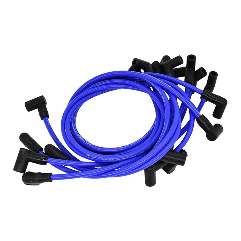 Dependable-10Pcs 8Mm Spark Plug Wire Set Compatible Replacement Parts With Mercruiser For Thunderbolt V8 5.0 5.7 84-816608Q61