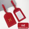 PU Leather Passport and Luggage Tag Set