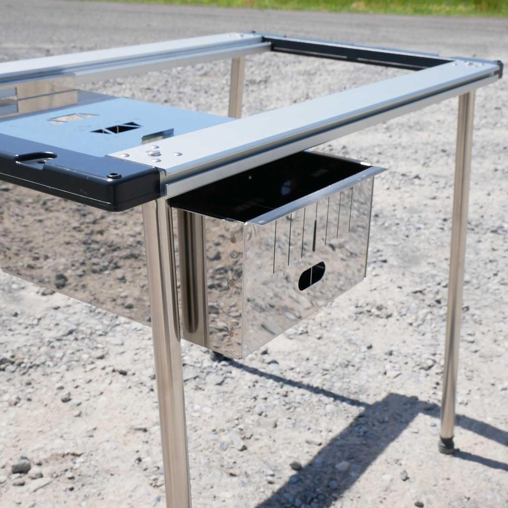 Hot Camp IGT Standard Stainless Steel Tool Box Storage Camping Outdoor Tool (Kitchen Box) HC-75