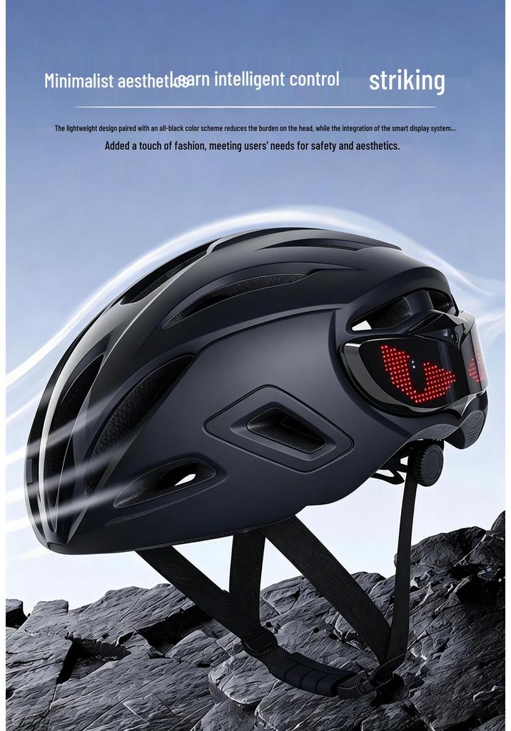 Cross-border LED Bicycle Helmet: Unisex Summer Sun Protection, Electric Scooter, Night Safety