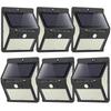 Hot Sale 144 LED Solar Light Wireless PIR Motion Sensor Waterproof Wall Lamp Solar Powered Sunlight Street Lamp Garden Decor