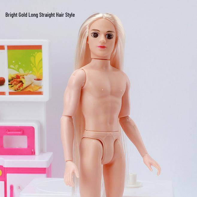 

Кен Долл: Рухоме, багатосуглобове голе тіло-іграшка для хлопчиків