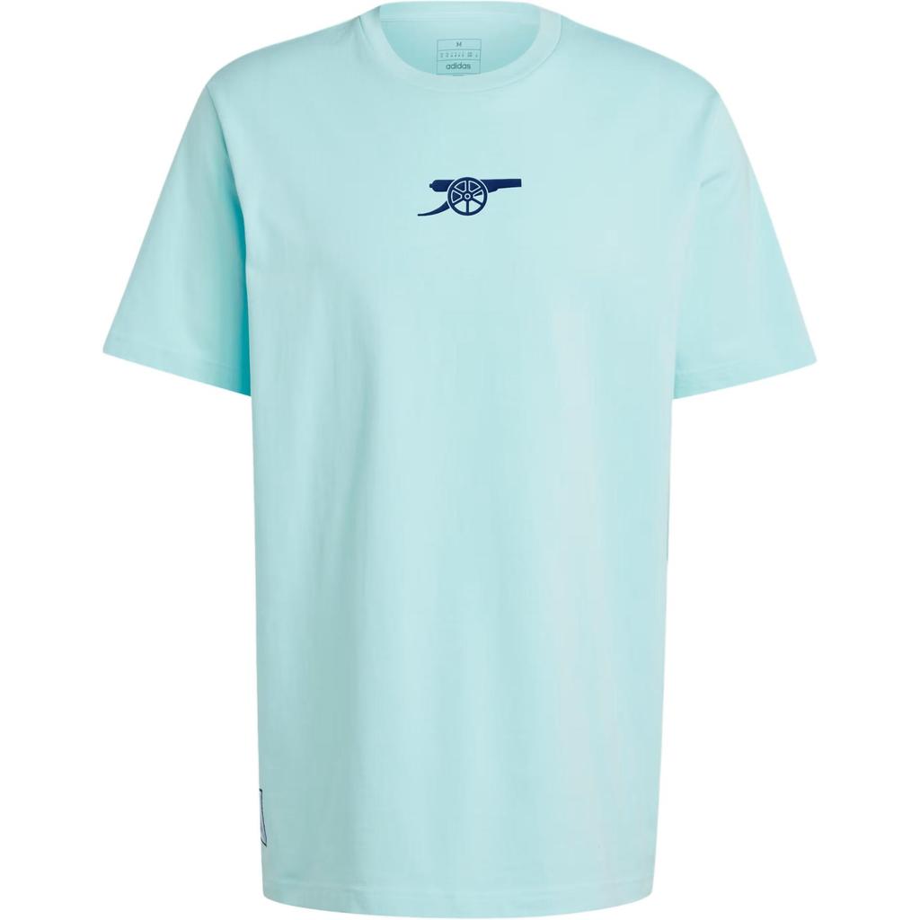 Adidas Camiseta de Fútbol de Manga Corta Cómoda Versátil Arsenal Hombre Tops Transparente-Aguamarina-Verde IT4100