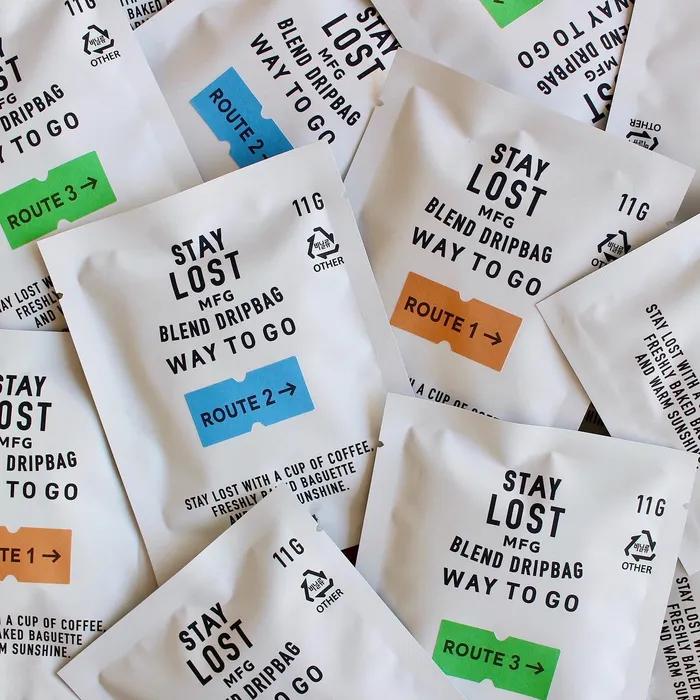 Drip Bag Set Way To Go (3 Flavors, 12 Pieces)