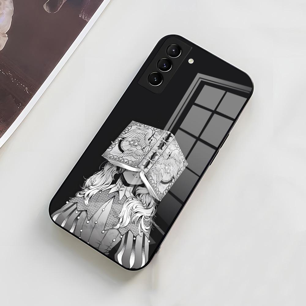 D-DungeonM- Meshi Phone Case For Samsung A56 A36 A26 A16 A15 A25 A35 A55 A14 A34 A24 A54 Glass Case
